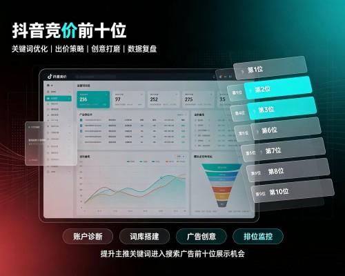谢通门抖音搜索竞价